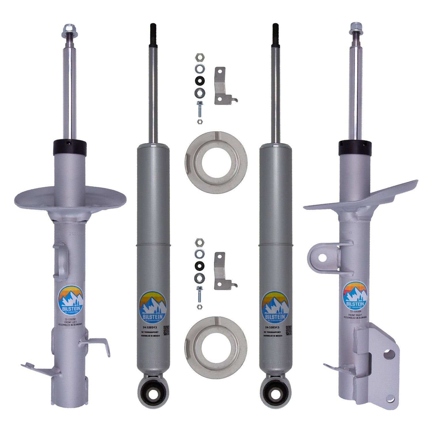 Bilstein 70-363364 Front and Rear B8 TerraSport Suspension Kit Subaru Crosstrek