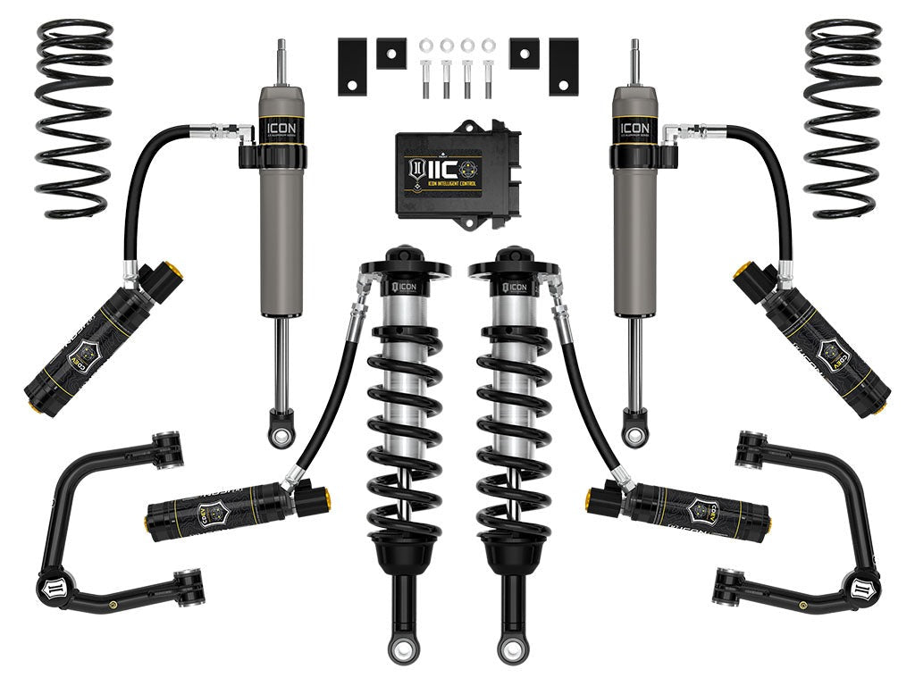 Icon 3-4.5" Stage 11 Suspension System w/Tubular TRD Pro Kit for 2023-2025 Toyota Sequoia 4WD