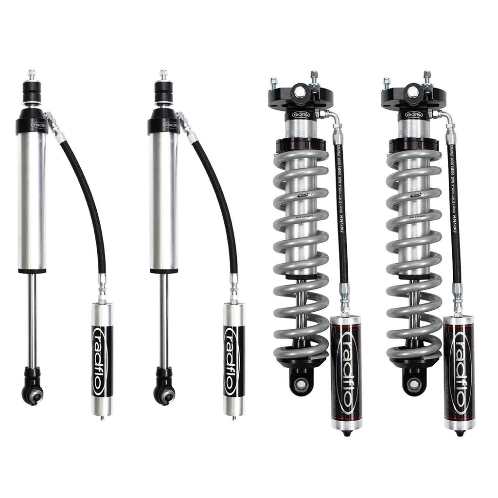 Radflo 2.5 600R Shocks Kit for 2005-2023 Toyota Tacoma