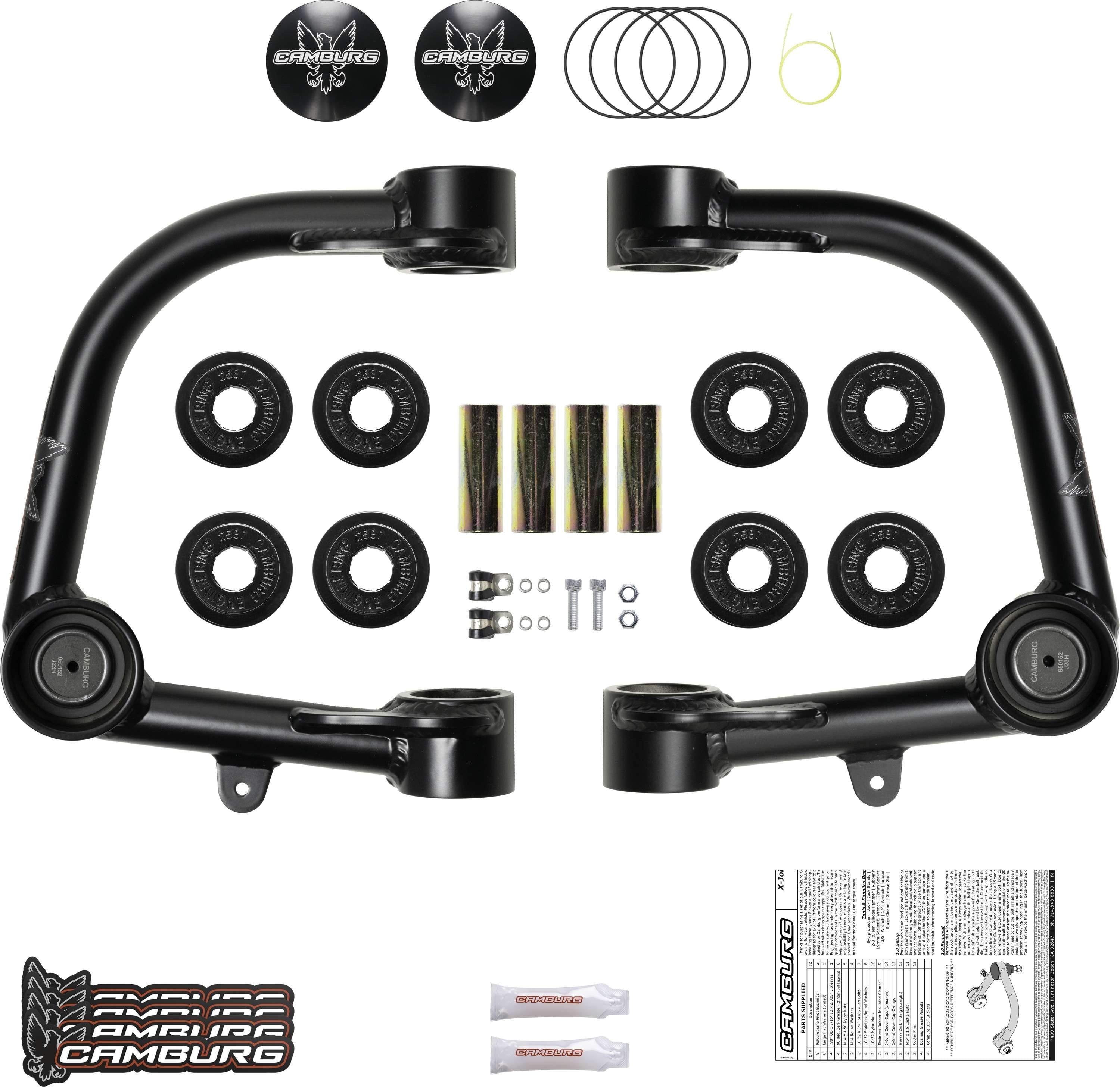 Camburg Toyota Tacoma Pre/4wd '05-23 Performance X-Joint Upper Arms