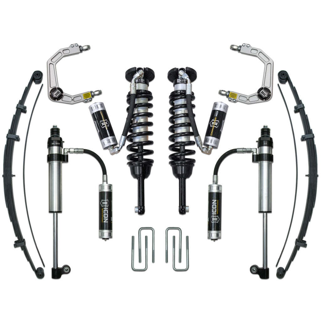 ICON K53008 Stage 8 Suspension System Billet UCA Toyota Tacoma 0-3.5" / 16-Up 0-2.75" -