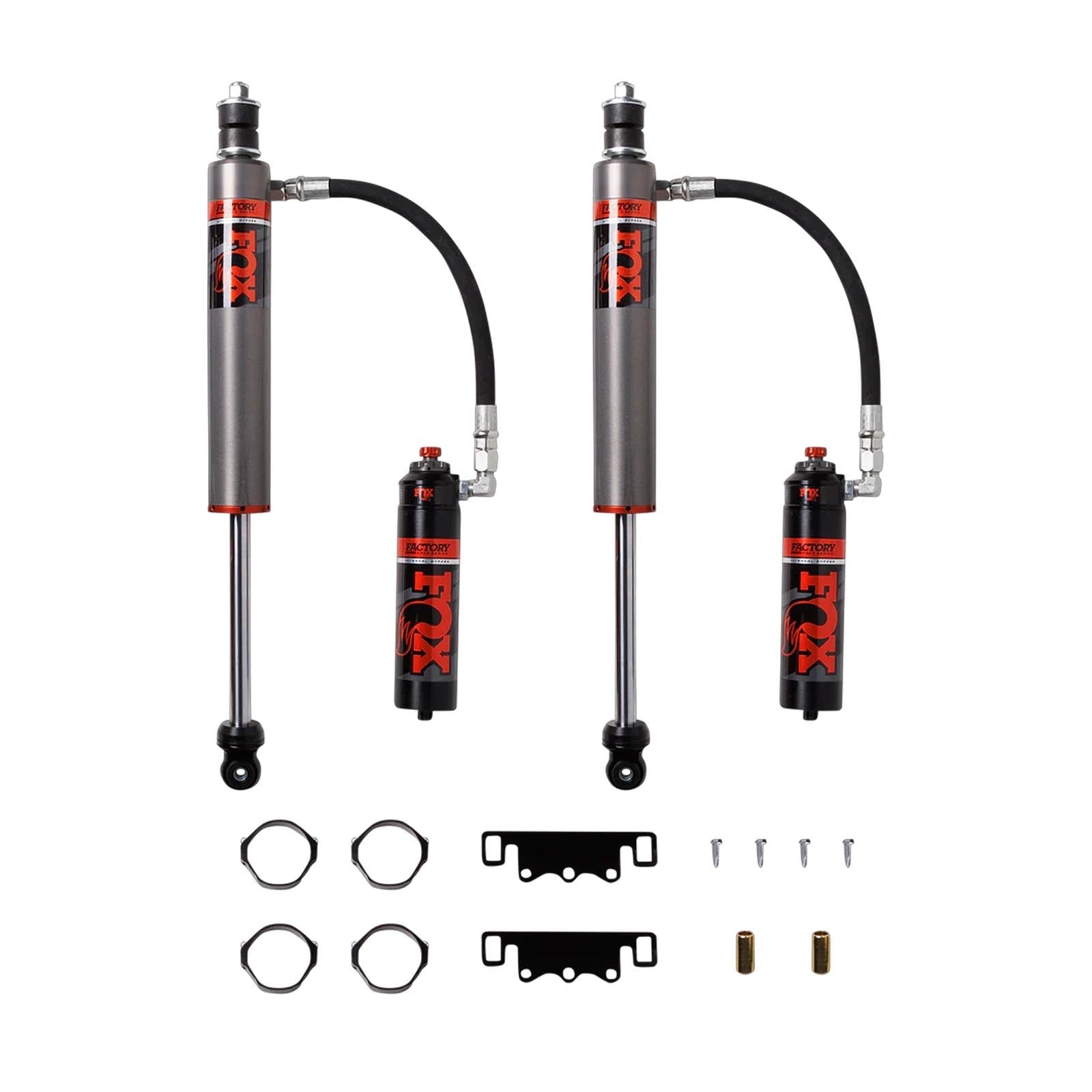 Fox 2.5 Factory Race Series Internal Bypass w/ Remote Reservoir DSC Shocks Rear Pair for 2003-2024 Toyota 4Runner 4WD RWD