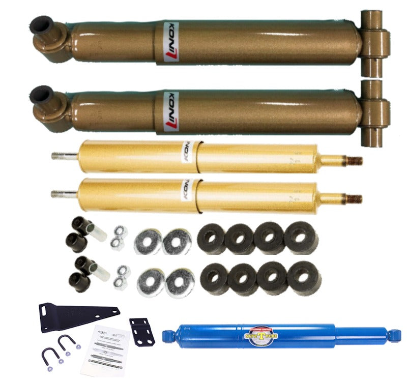 KONI FSD 4 RV Shock & Safe T Plus Steering Stabilizer Kit Workhorse W22-W24 Chassis 2004-2010