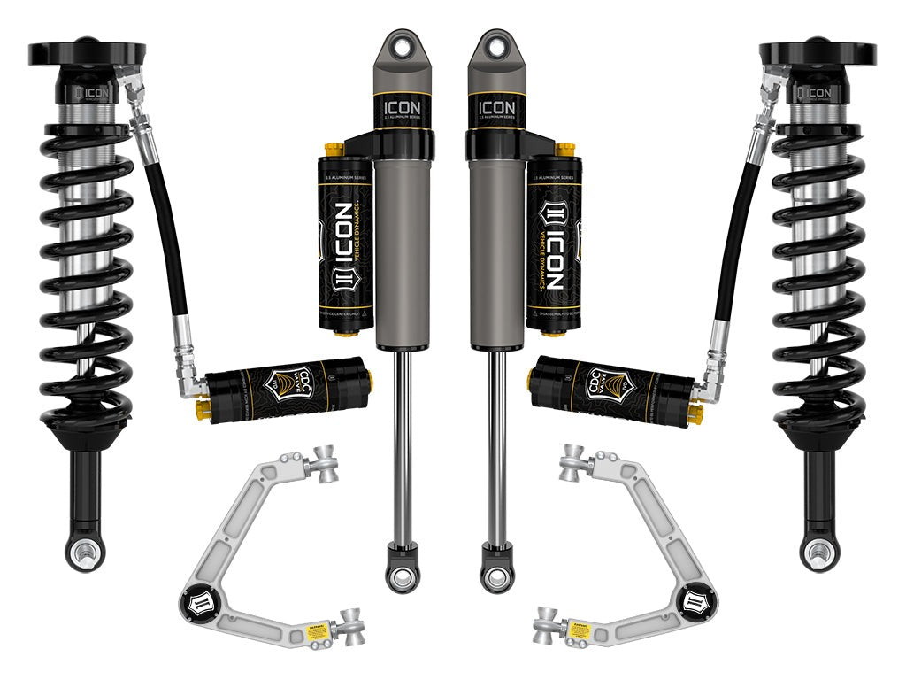 Icon 1.75-2.5" Stage 5 Suspension System w/Billet UCA Kit for 2023-2024 GMC Canyon