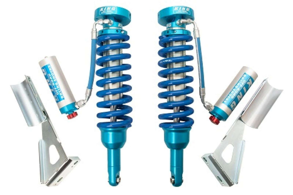 King Shocks 2.5 Performance Coilovers w/ Remote Reservoir Front Pair for 2006-2009 Toyota FJ Cruiser 4WD