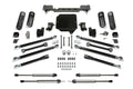 Fabtech 3" Crawler System w/Dirt Logic 2.25 Shocks Kit for 2018-2024 Jeep Wrangler JL 4WD w/3" lift