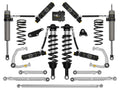 Icon 1.25-3" Stage 13 Suspension System w/Billet Overland Coils Rear Kit for 2024-2025 Toyota Tacoma 4WD