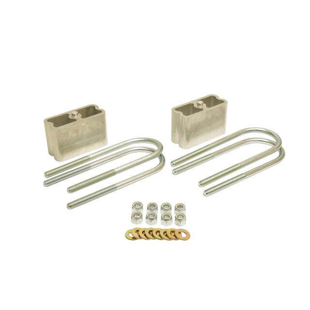 Belltech 6200 Leaf Spring Block Kit Universal 3" Rear Lowering Block Kit