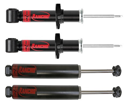 Ford F-150 (4WD) Rancho Complete Set Front RS7MT Strut and Rear Shocks