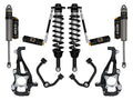 Icon 3.5-4.5" Stage 4 Suspension System CDCV Tubular Kit 2021-2026 Ford F-150 4WD Full Hybrid EV Gas