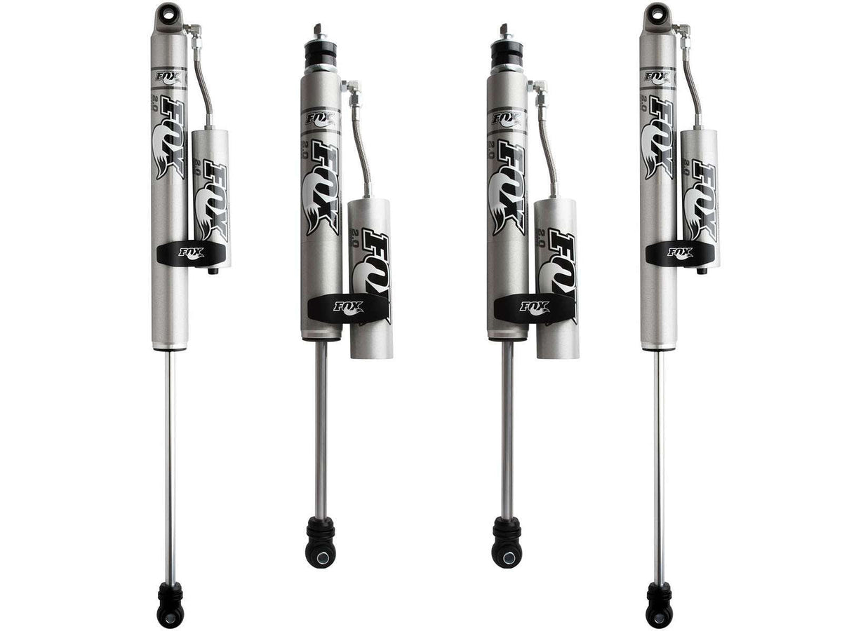 Fox 2.0 Performance Series Shocks w/ Reservoir Set for 2005-2006 Chevrolet Silverado 1500 HD 4WD RWD