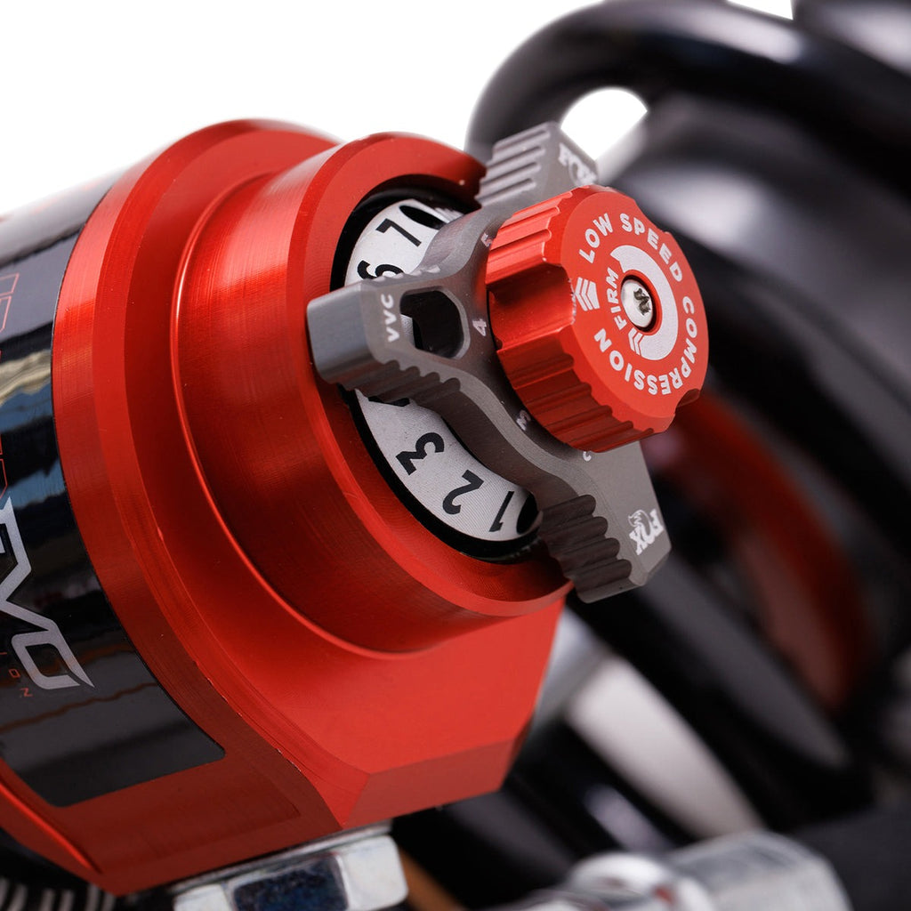 FOX 883-06-232 Front Factory Race 2.5 Internal Bypass Coil-Over Reservoir Shock (Pair) - Adjustable