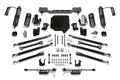 Fabtech 5" Crawler System w/Front Dirt Logic 2.5 Coilovers w/Reservoir & Rear Dirt Logic 2.25 Shocks w/Reservoir Kit for 2018-2024 Jeep Wrangler JL 4WD w/5" lift