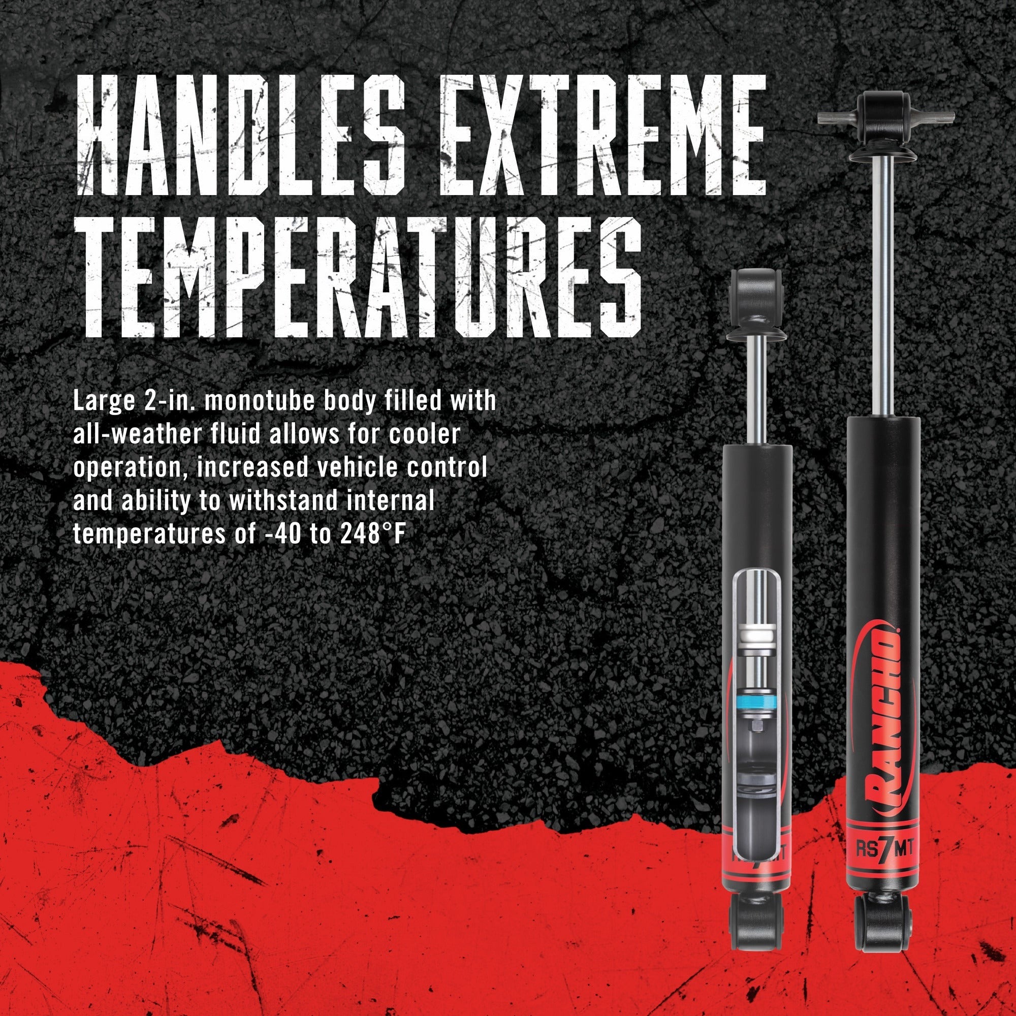 Rancho RS77784 Front RS7MT Strut Chevrolet Avalanche, Silverado 1500, Suburban 1500, Tahoe, GMC Sierra 1500, Yukon