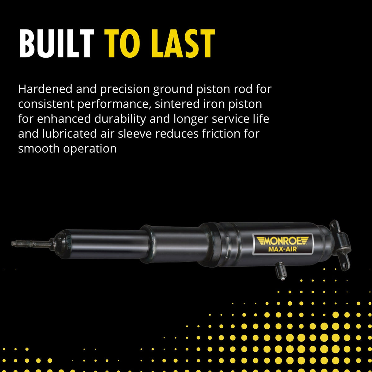Monroe MA810 Rear Max-Air Air Shock Absorber Chevrolet Chevette, Ford Fairmont, Granada, LTD, Mustang, Mercury, Nissan 2000, 510, 710, Pontiac Acadian, T1000