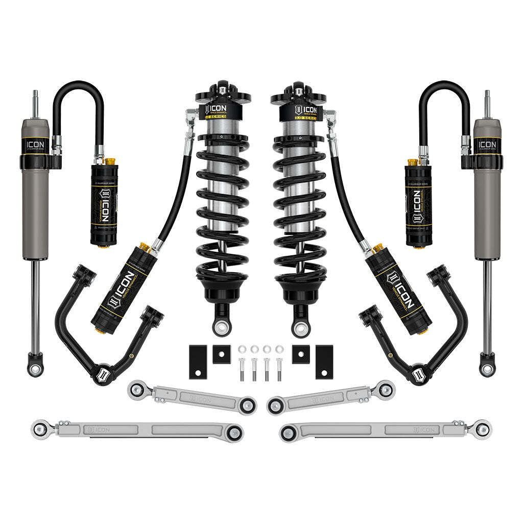 ICON K53211T Stage 1 3.0 Suspension System Tubular Toyota Tundra 2-3.25" Lift