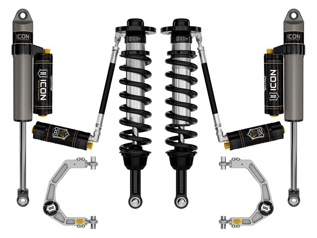 Icon 2.75-3.5" Stage 4 Suspension System Kit 2021-2026 Ford F-150 4WD Full Hybrid EV Gas