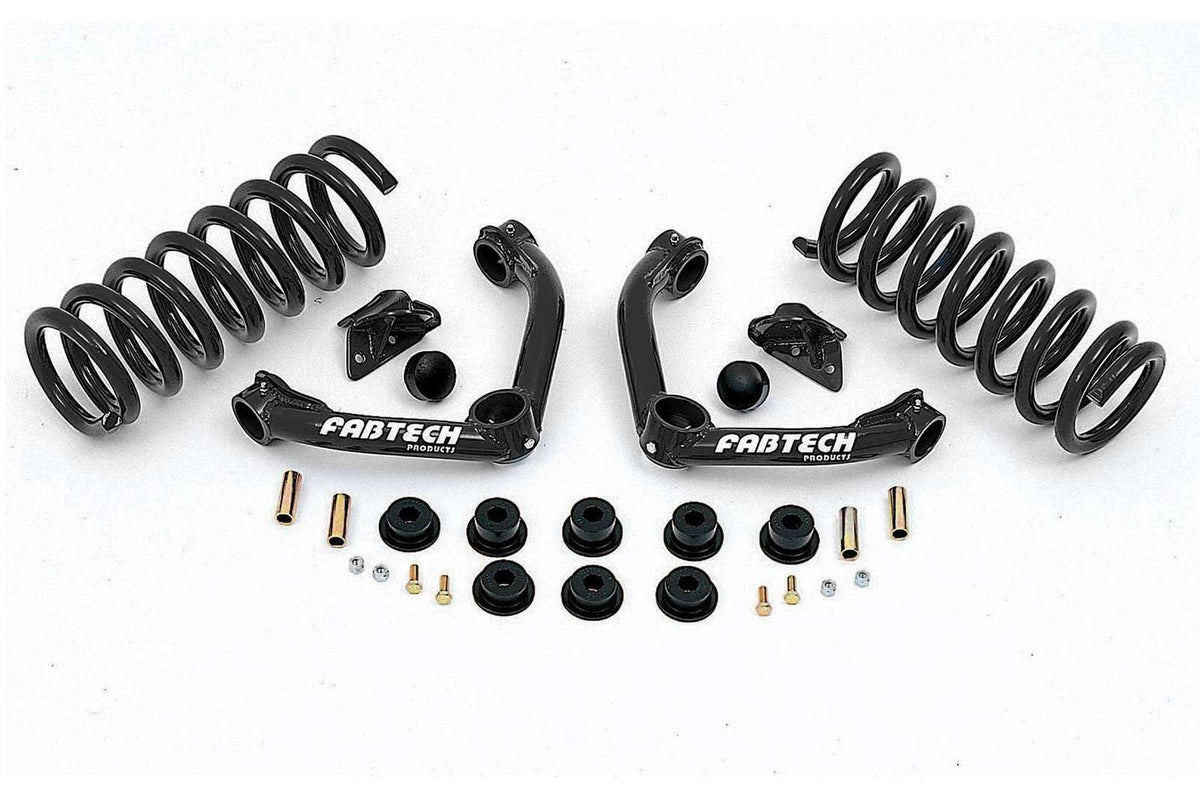 Fabtech 2.5" Performance System w/Performance Shocks Kit for 1998-2011 Ford Ranger RWD w/2.5" lift 4Cyl