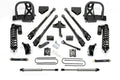 Fabtech 4" 4 Link System w/Dirt Logic 4.0 Coilovers & Rear 2.25 Shocks Kit for 2008-2016 Ford F350 Super Duty 4WD w/4" lift