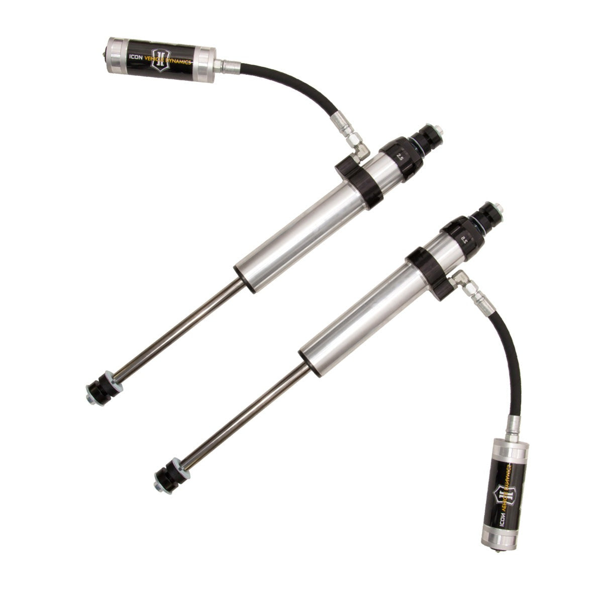 Icon 2.5 Remote Reservoir Shocks Pair 57803P