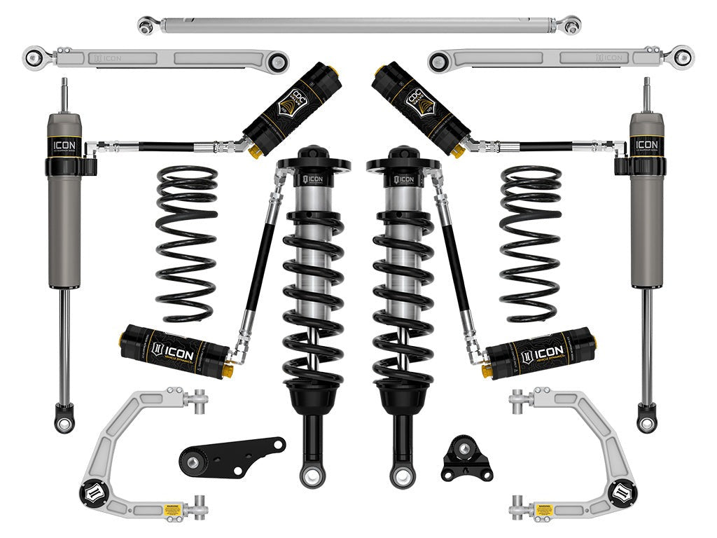 Icon 1.25-3" Lift Stage 8 Suspension System Billet Kit for 2025 Toyota 4Runner 4WD