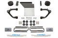 Fabtech 3" Uniball UCA Lift Kit w/Rear Performance Shocks for 2014-2018 GMC Sierra 1500 4WD RWD w/3" lift