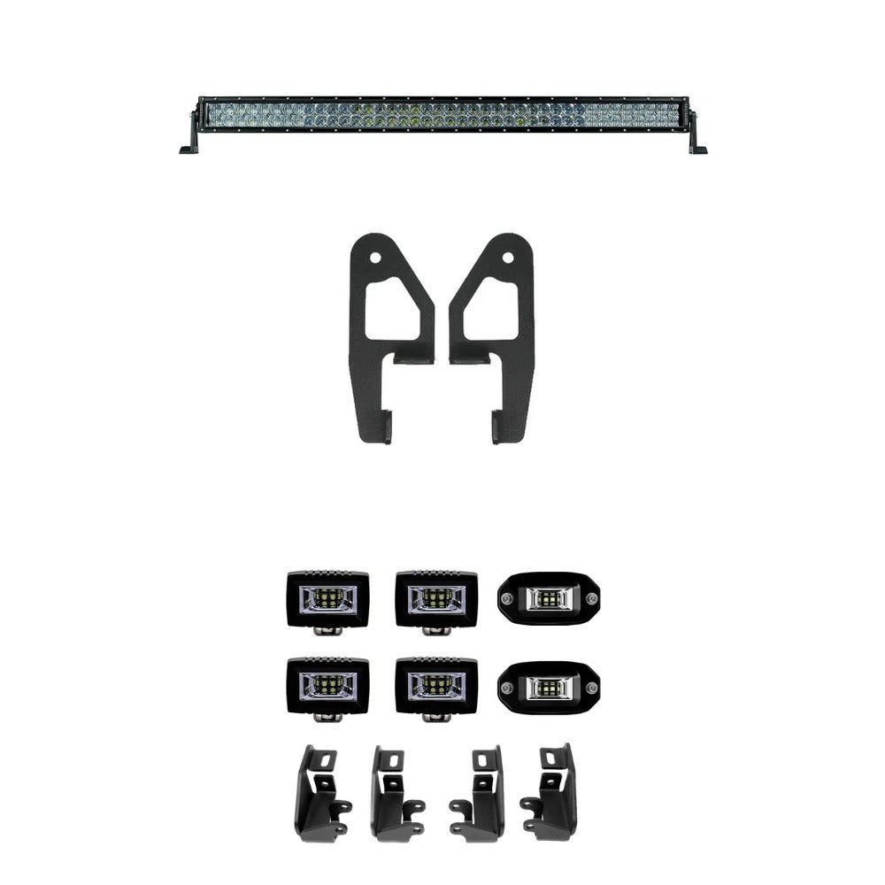 42|43" Dual Row Premium Roof Rack Lighting Kit | Spot & Combo Fits 2005-2023 Toyota Tacoma