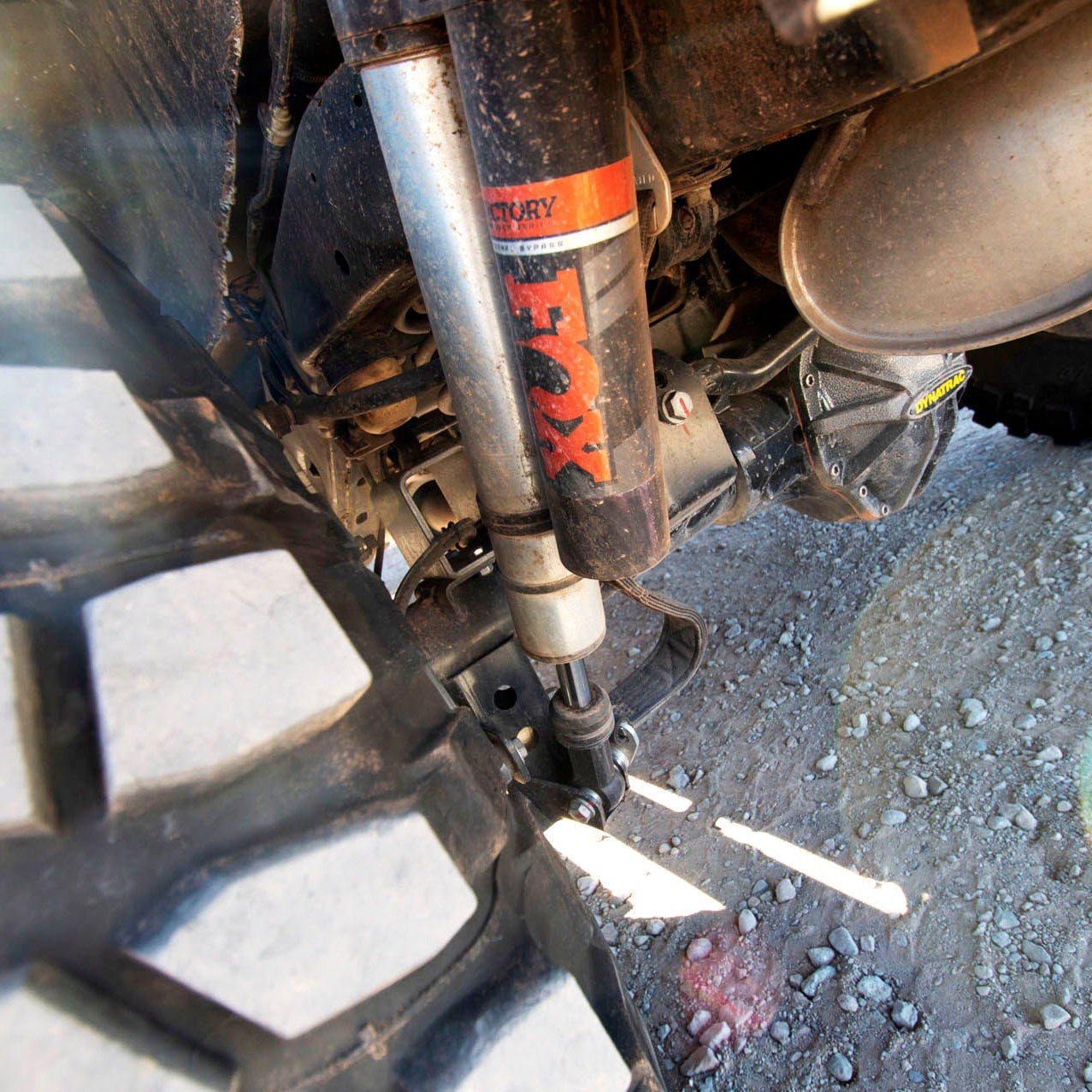 Fox 2.5 Factory Series Reservoir Shocks Front Pair for 2014-2023 Ram 2500 4WD