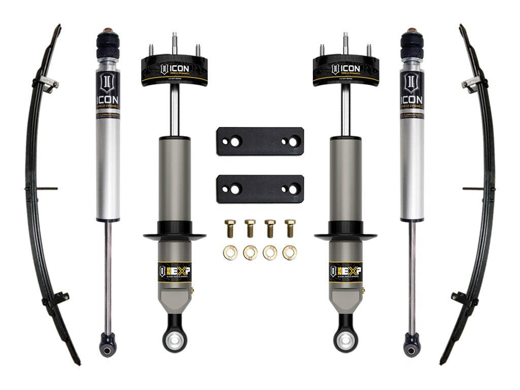 Icon 0-2" Suspension System Stage 2 Kit for 2005-2023 Toyota Tacoma 4WD