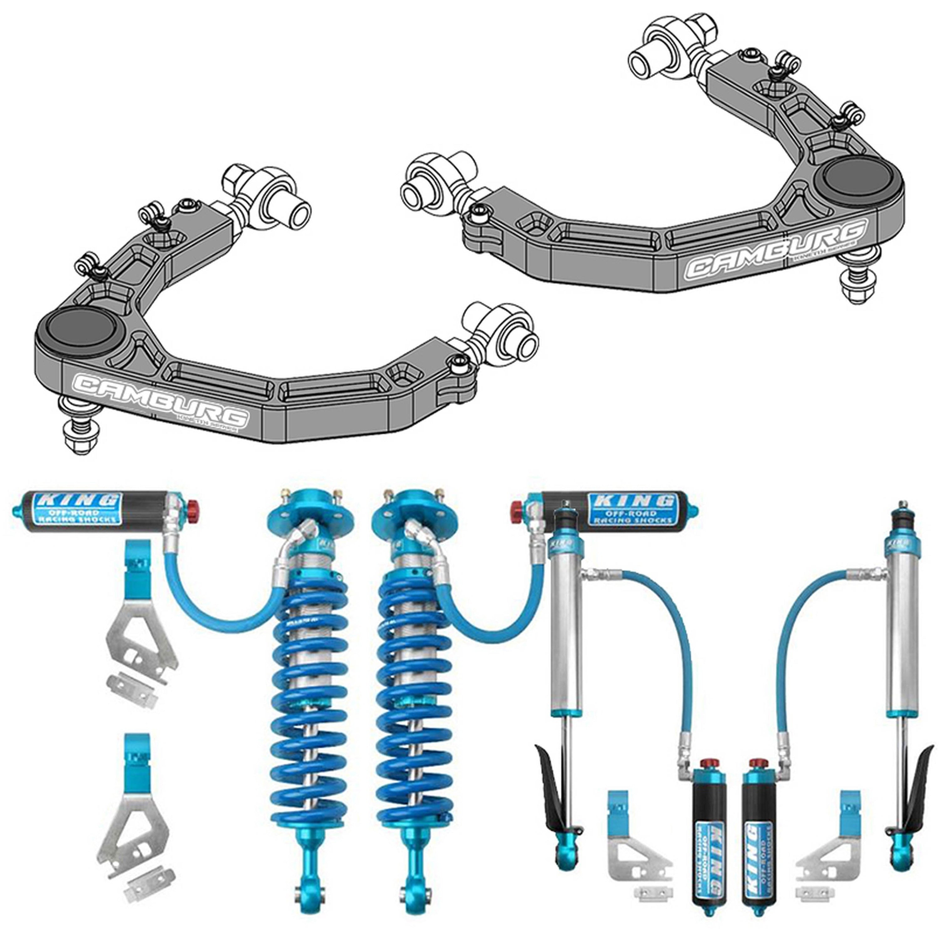 KINETIK Performance Lift Kit w/ King 2.50"