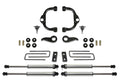 Fabtech 3.5" Ball Joint UCA Lift Kit w/Dirt Logic 2.25 Shocks for 2020-2024 GMC Sierra 3500 HD 4WD w/3.5" lift