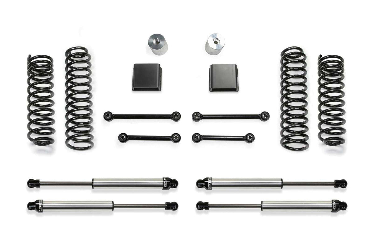 Fabtech 3" Sport 2 Lift Kit w/Dirt Logic 2.25 Shocks for 2020-2024 Jeep Gladiator 4WD w/3" lift