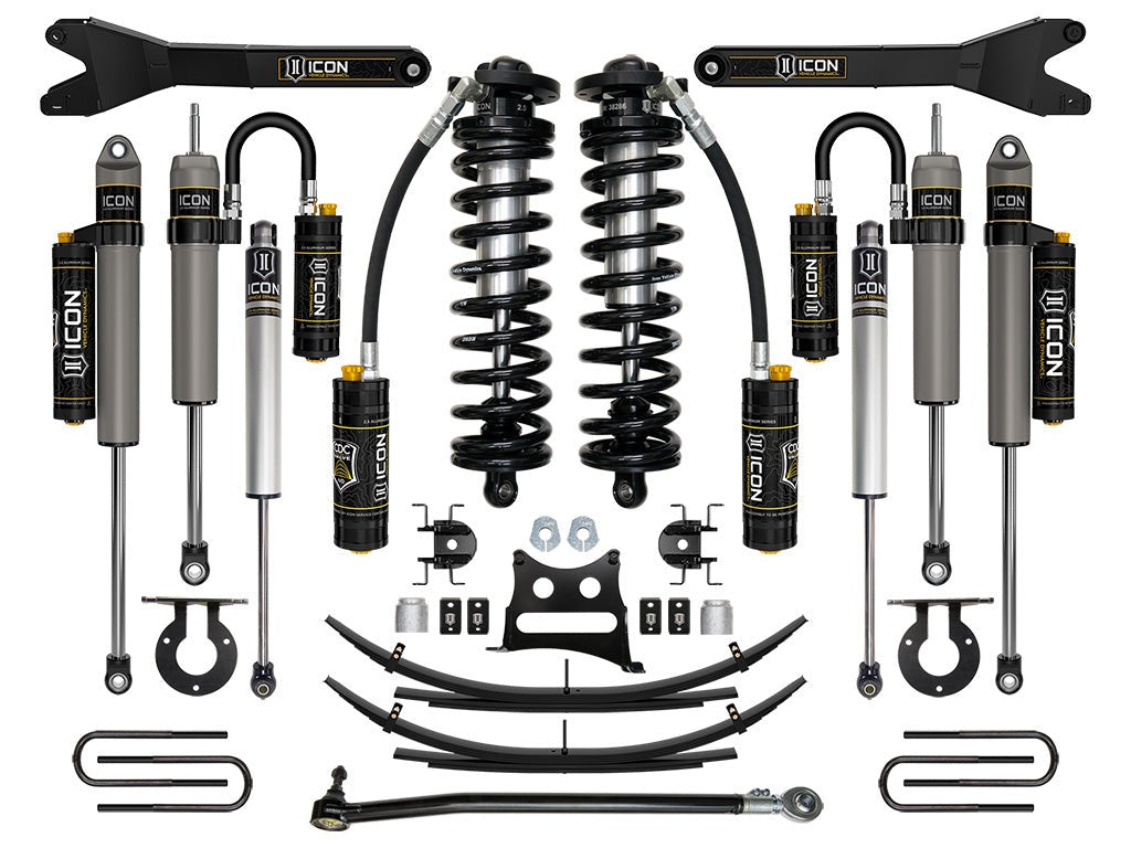 Icon 2.5-3" Stage 6 Coilover Conversion System w/Expansion Pack Kit for 2020-2022 Ford F250 Super Duty 4WD Diesel