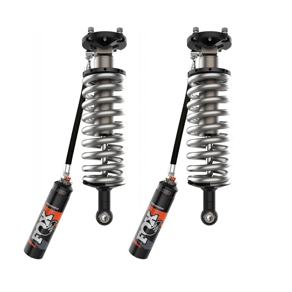 Fox 2.5 Performance Elite Adjustable Coilover w/ Reservoir Front Pair for 2022-2024 Toyota Tundra 4WD RWD w/0-3" lift