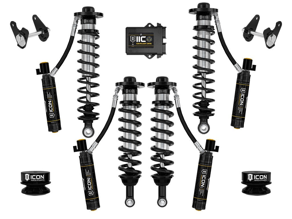 Icon -3.5-0" Stage 4 Lowering Suspension System Kit for 2022-2023 Ford F150 Lightning