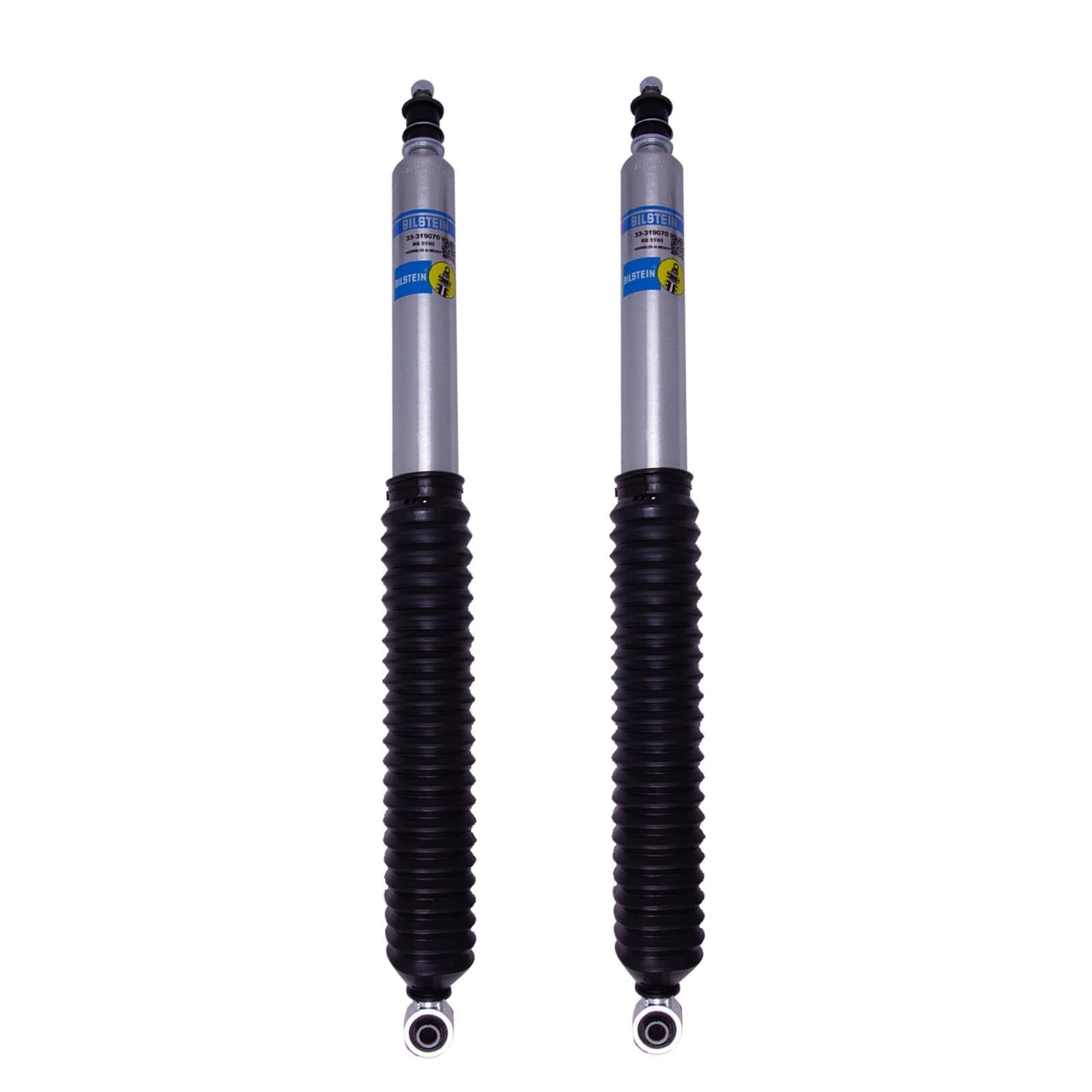 Bilstein 5100 Monotube Shocks Rear Pair for 2016-2023 Toyota Tacoma 4WD RWD w/4" lift