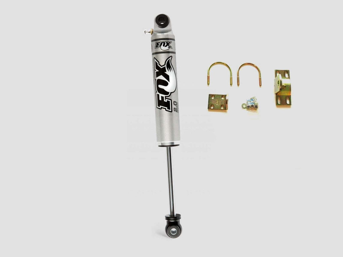 Fox 2.0 Performance Series Steering Stabilizer + Mounts for 1999-2007 Ford F350 Super Duty 4WD