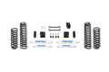 Fabtech 3" Sport System w/Performance Shocks Kit for 2007-2018 Jeep Wrangler JK 4WD w/3" lift 2DR