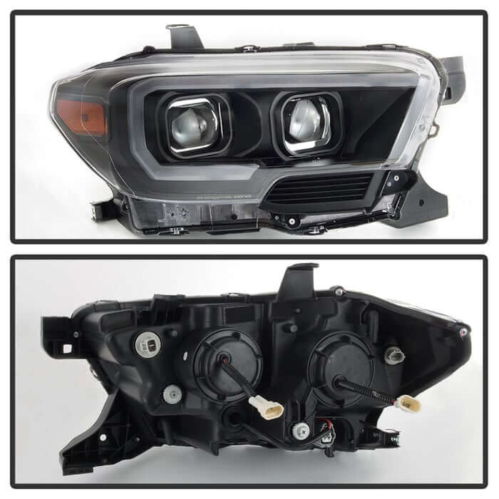 Projector Headlights w/Sequential Turn Signal Fits 2016-2023 Toyota Tacoma