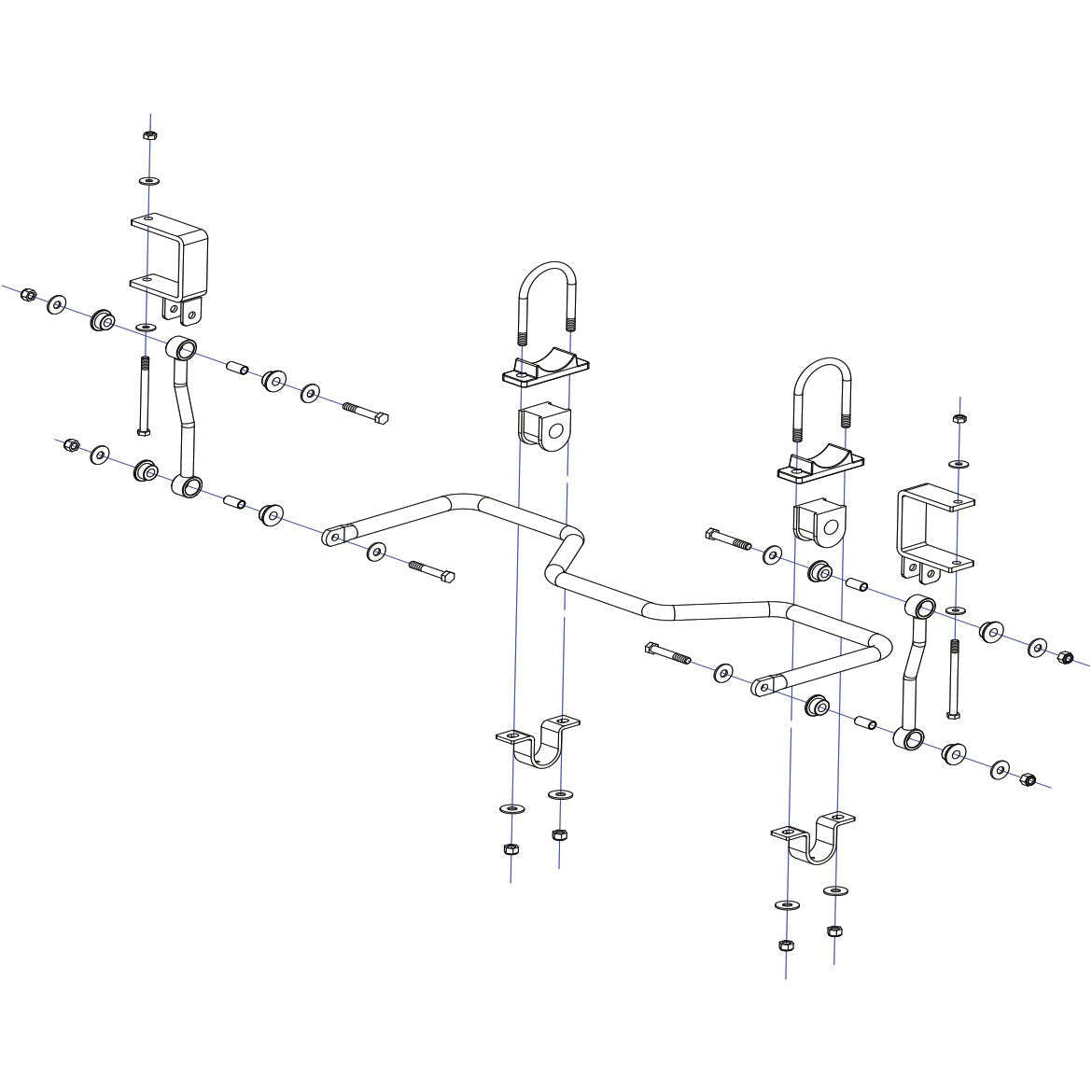 Roadmaster 1139-177 Rear Sway Bar