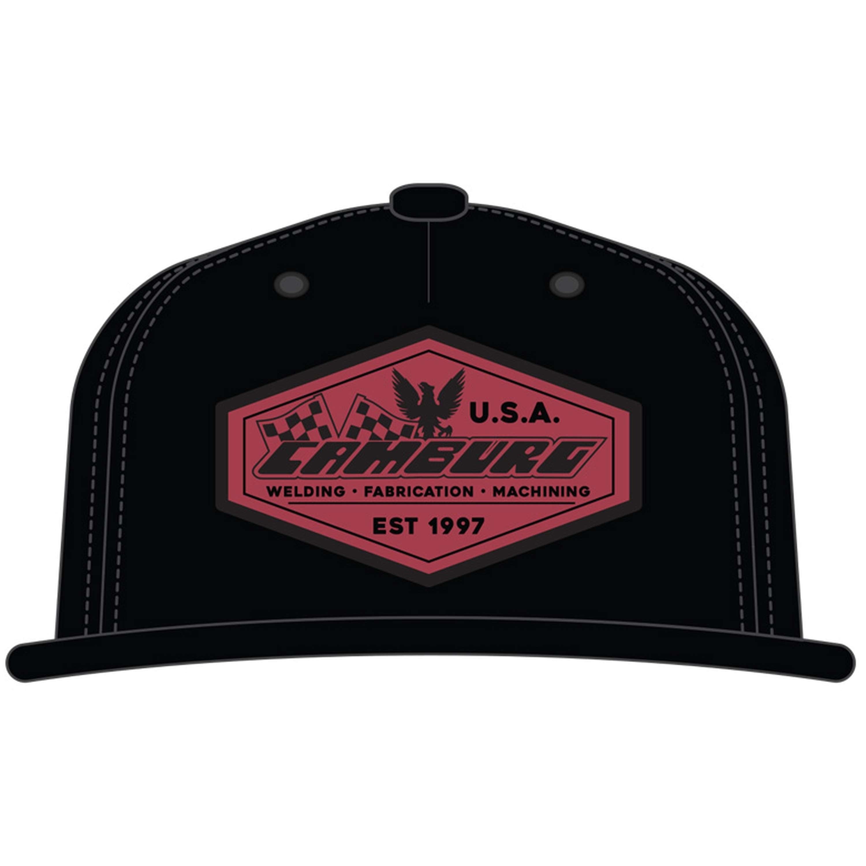Camburg Tradesman Trucker Mesh Hat - Black