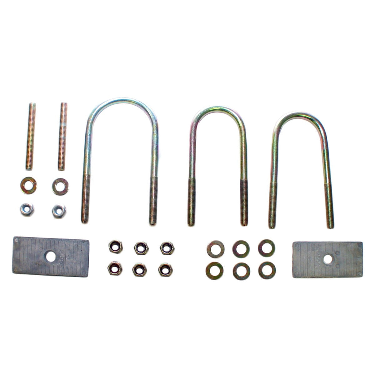 Rancho RS721 Rear Leaf Spring Axle U-Bolt Kit Jeep Wrangler