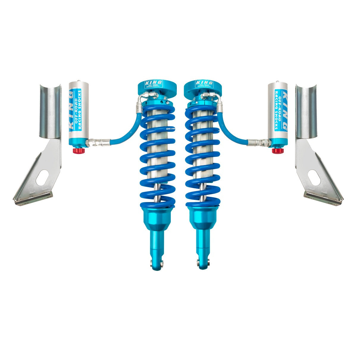 King 25001-133A Front 2.5 Coilover Remote Res. Shock w/Adjuster (Pair) Toyota FJ
