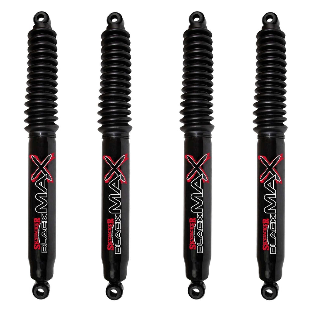 Skyjacker Black MAX Hydro Shocks Set for 1966-1969 Ford F150 4WD w/7-9" lift