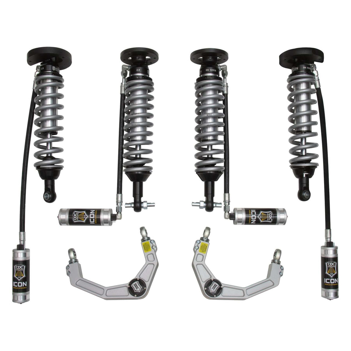 ICON K93302 Stage 2 System w/Billet UCA Ford Expedition 4WD .75-2.25" Lift