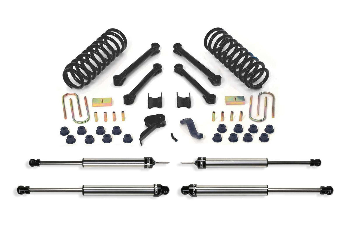 Fabtech 4.5" Performance System w/Dirt Logic Shocks Kit for 2009-2013 Ram 3500 4WD w/4.5" lift