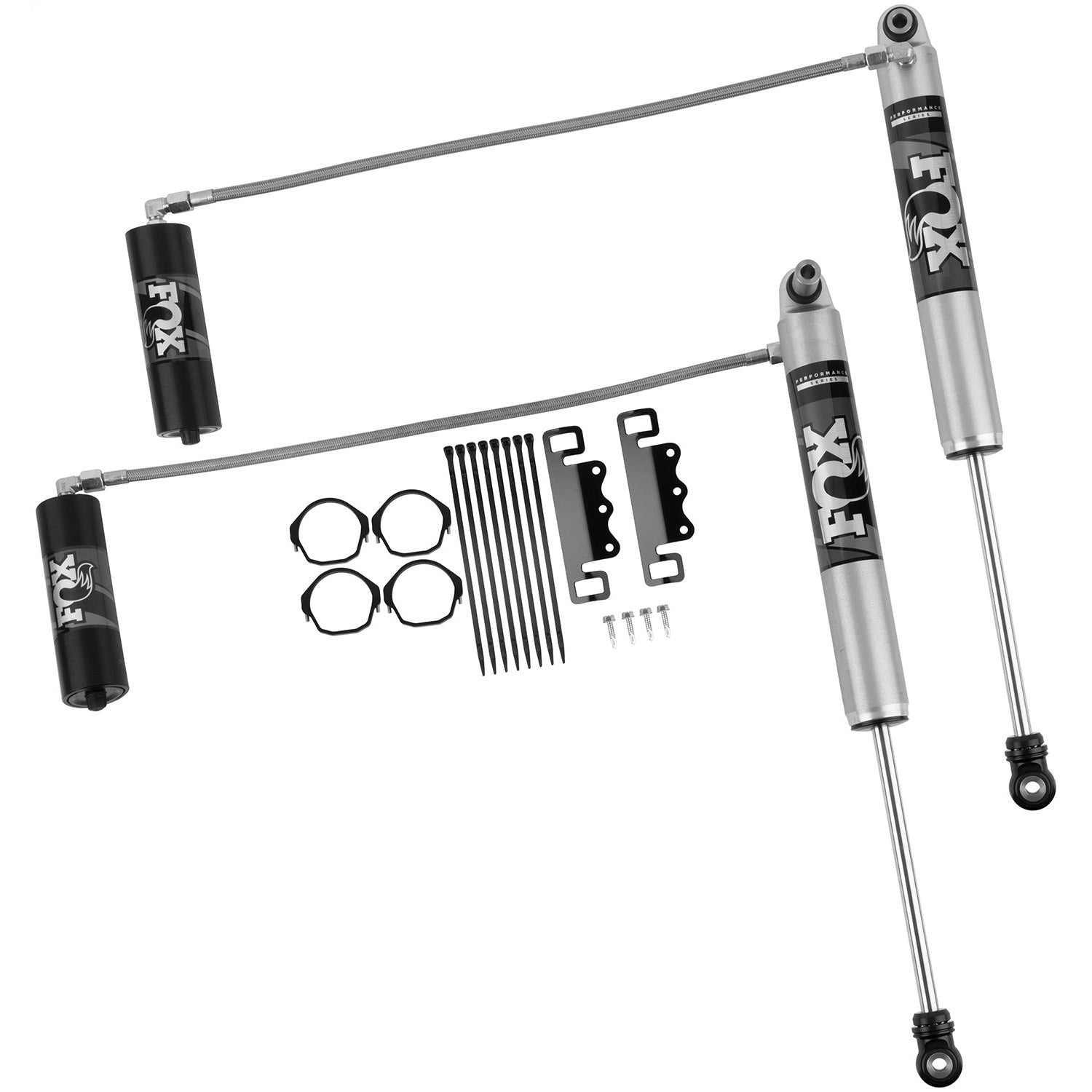 Fox 885-24-183 Performance Series 2.0 Smooth Body Reservoir Shock (Pair) Jeep Wrangler JL