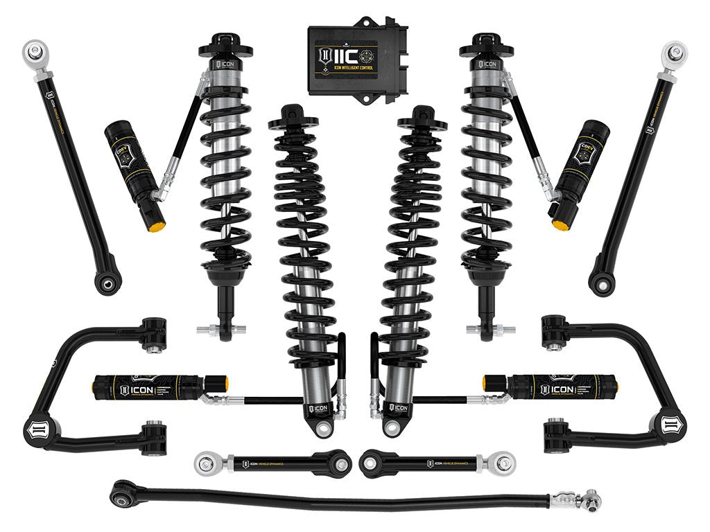 Icon 3-4" Suspension System Stage 8 Tubular Kit for 2021-2024 Ford Bronco