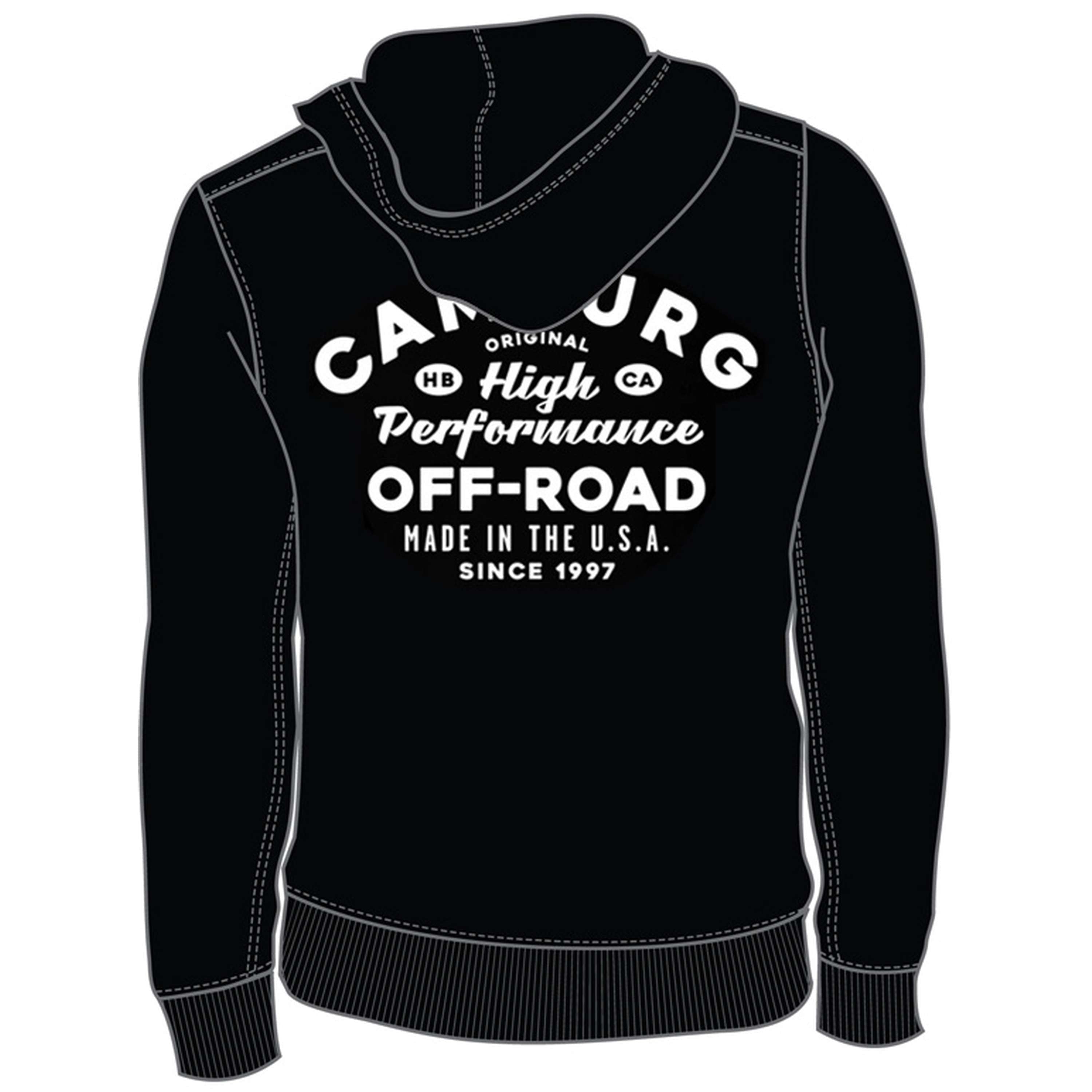 Camburg Speed Shop Hoodie Size Medium - Black