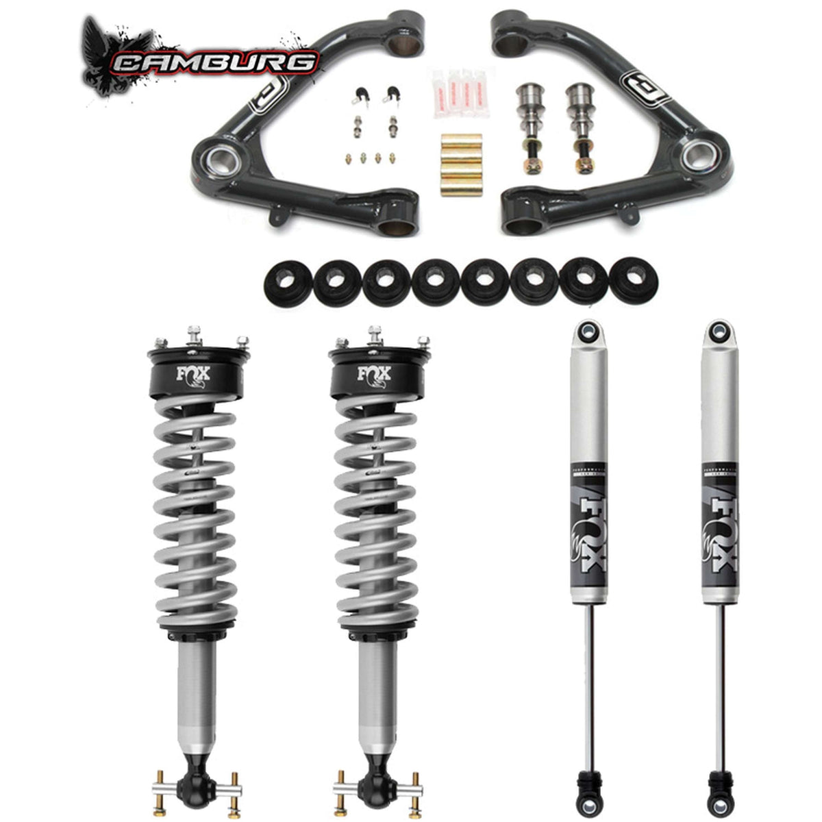 Camburg Chevy/GMC 1500 2wd/4wd 19-23 FOX 2.00" Trail Series Kit